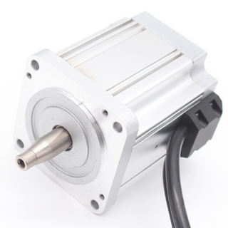 DR80BLS 48V 310V High Torque PWM Control Square Flange Brushless Servo DC Motor with Special Shaft