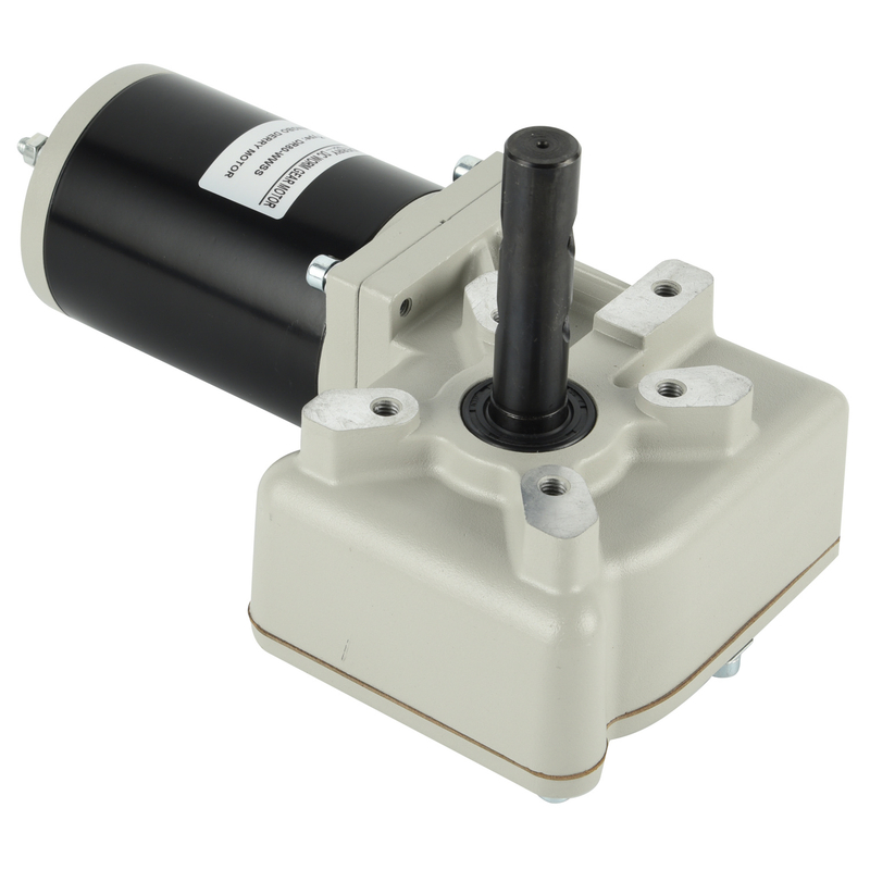 12V 24V 240W 350W DC Worm Gear Motors for Automatic Tarpaulin Covering Devices