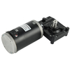 90mm 12V 24V 240W 350W DC Worm Gear Motors for Automatic Tarpaulin Covering Devices