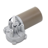 DR63 12V 35RPM Low Speed Brown Housing DC Worm Gear Motors for Sliding Door