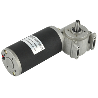 DR63 12V 24V 80W High Torque High Performances DC Worm Gear Motors for Sliding Door