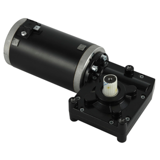 90ZYT High Torque Bronze Gear 12V/24V DC Worm Gear Motors for Special Devices