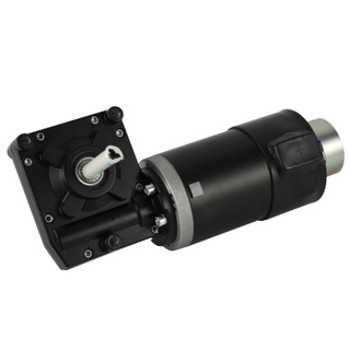 DR90-2 High Torque Bronze Gear 12V/24V Waterproof DC Worm Gear Motors with Brake