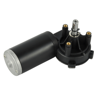 DR49 12V Worm Gear Motor Reducer Dc24V Low Speed Dc Geared Wheel Motor for Power Unit